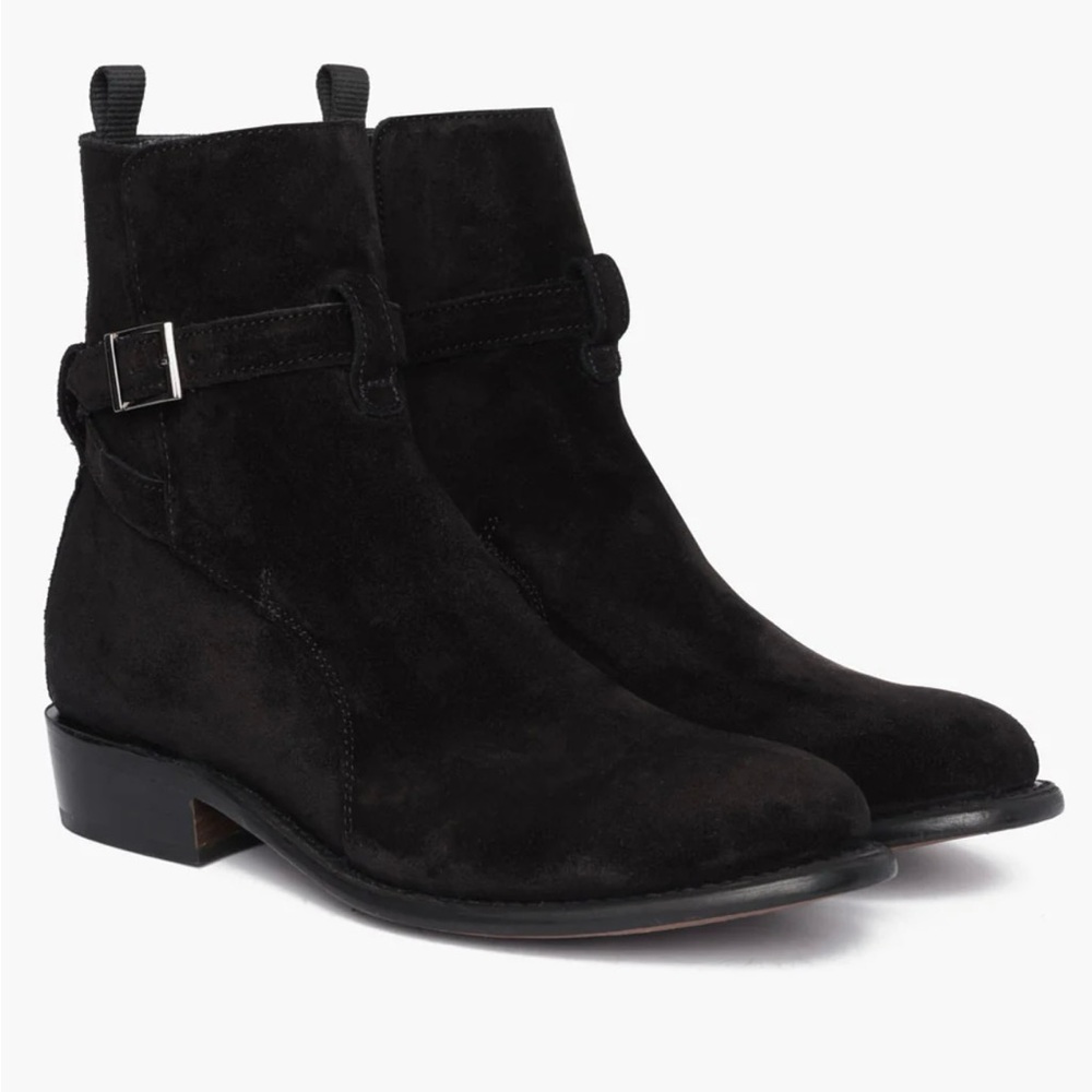 Thursday Black Suede Rogue Boots